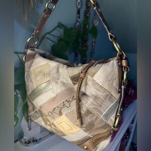 Coach Patchwork Shoulder Bag